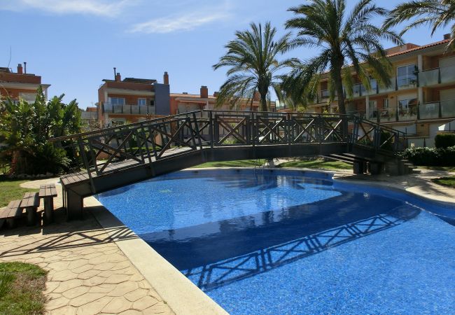 Apartamento en Cambrils - 7190-PORT MARINO. Planta baja, 3 Piscinas y Jacuzz